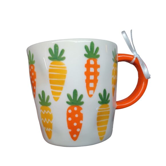 Lang By Design Easter Spring Carrot Coffee Tea Cup TikTok Viral - Picture 2 of 4